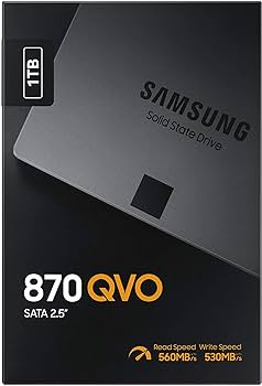 Samsung 870 QVO 1TB SSD 2.5 SATA